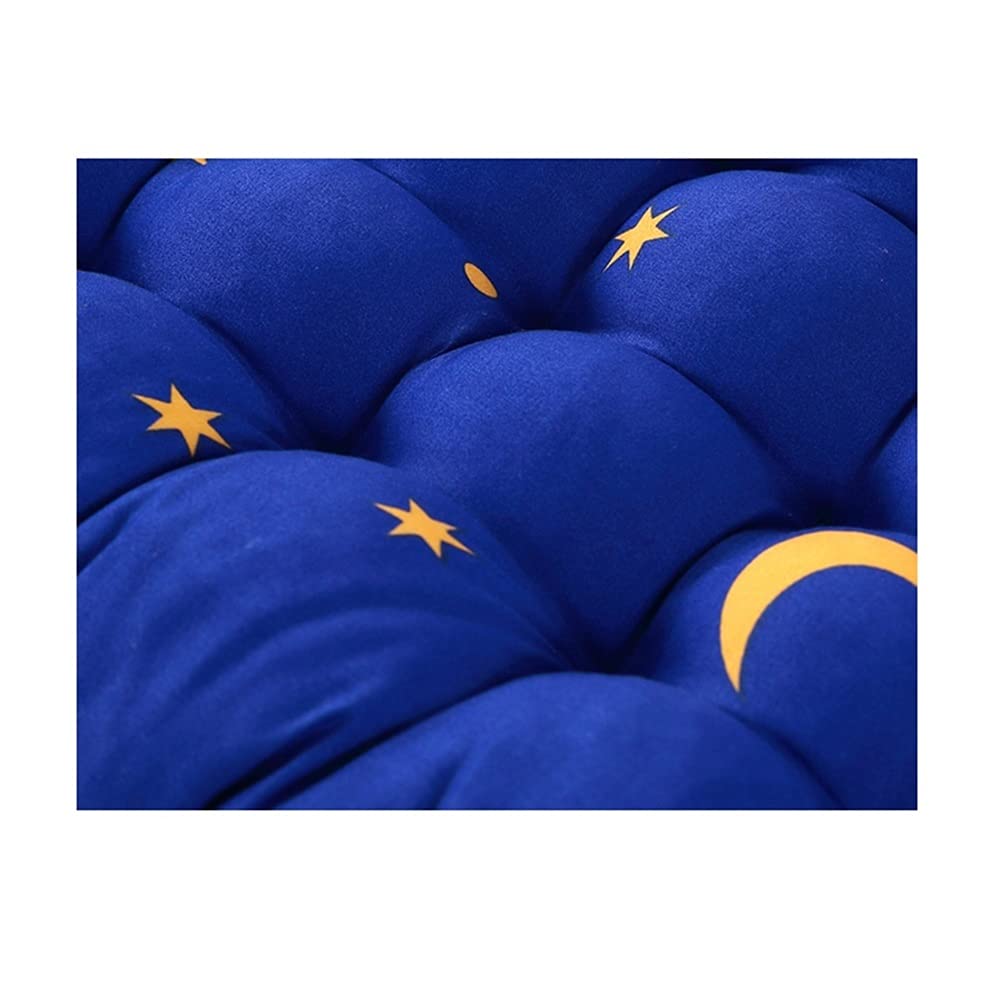Set da 2 pezzi, 110 x 40 cm, blu, 6 Katzen Design perfetto per Liegestühle und Sonnenliegen ideal für Garten und Terrasse (Keine Stühle)