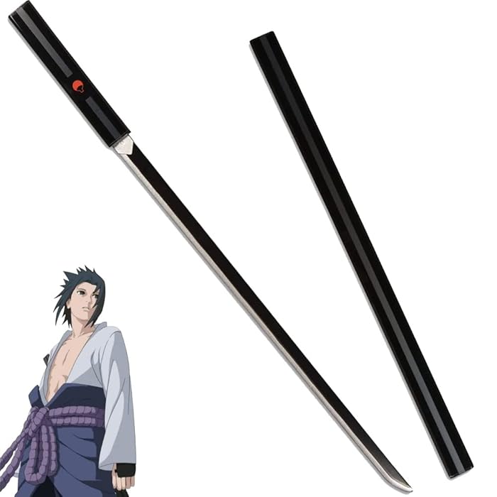 Buy WWMM Sasuke Sword Anime Sasuke Cosplay Grass Cutter Sword Handmade