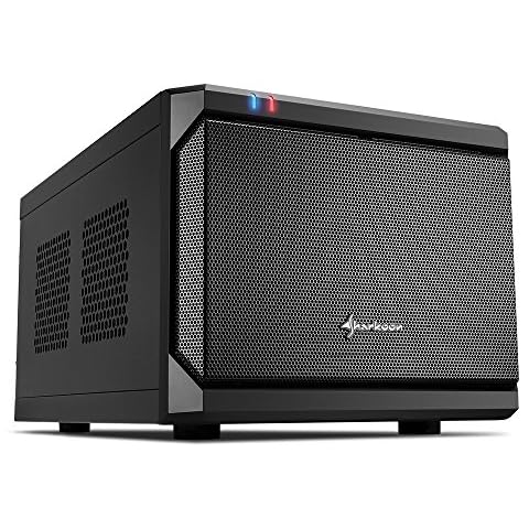 Caja de PC Sharkoon QB ONE para PC Gaming MINI-ITX en negro Cover