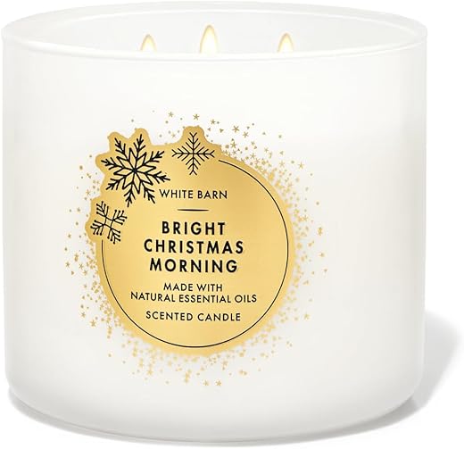 Bath & Body works Bright Christmas Morning 3-Wick Candle