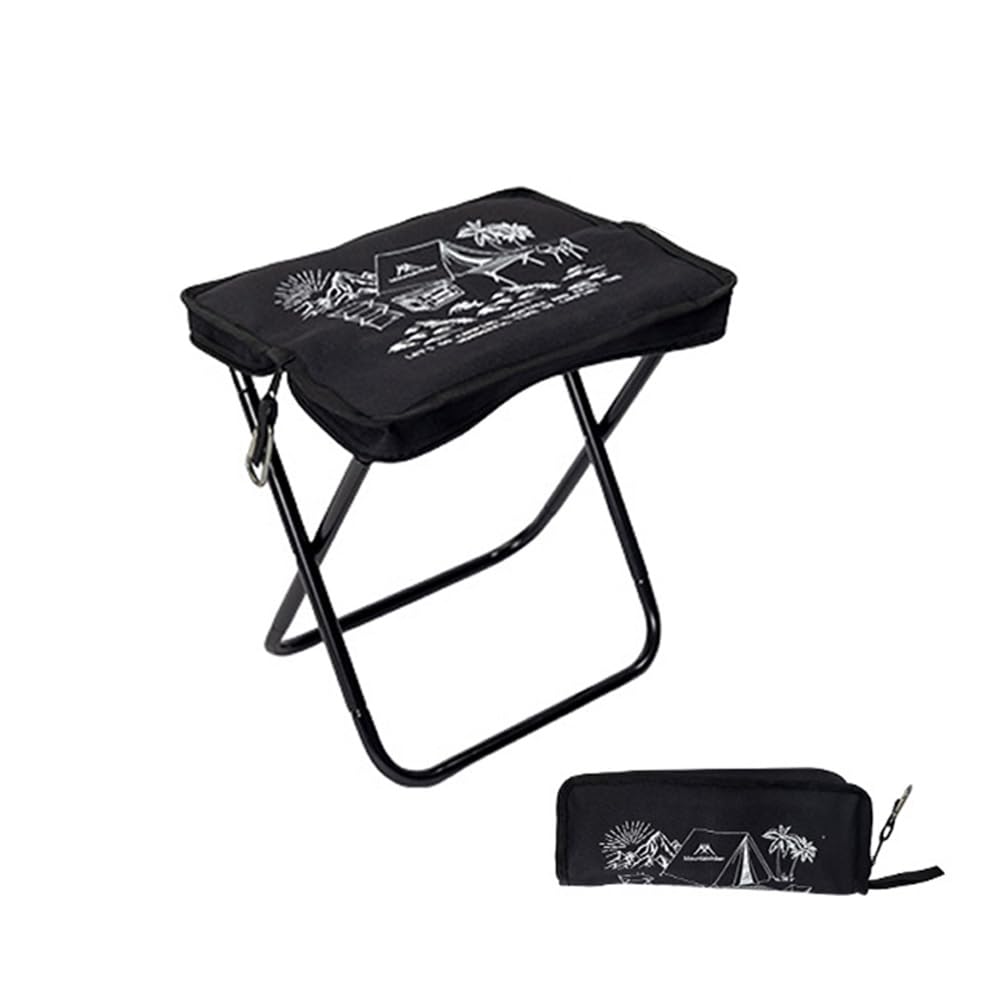 Tabouret de camping pliable de 28 cm léger pour pêche et pique-nique