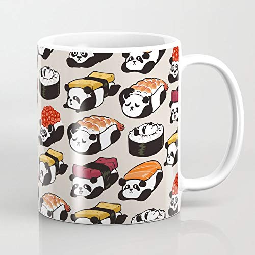 Tazza da caffè Sushi Panda