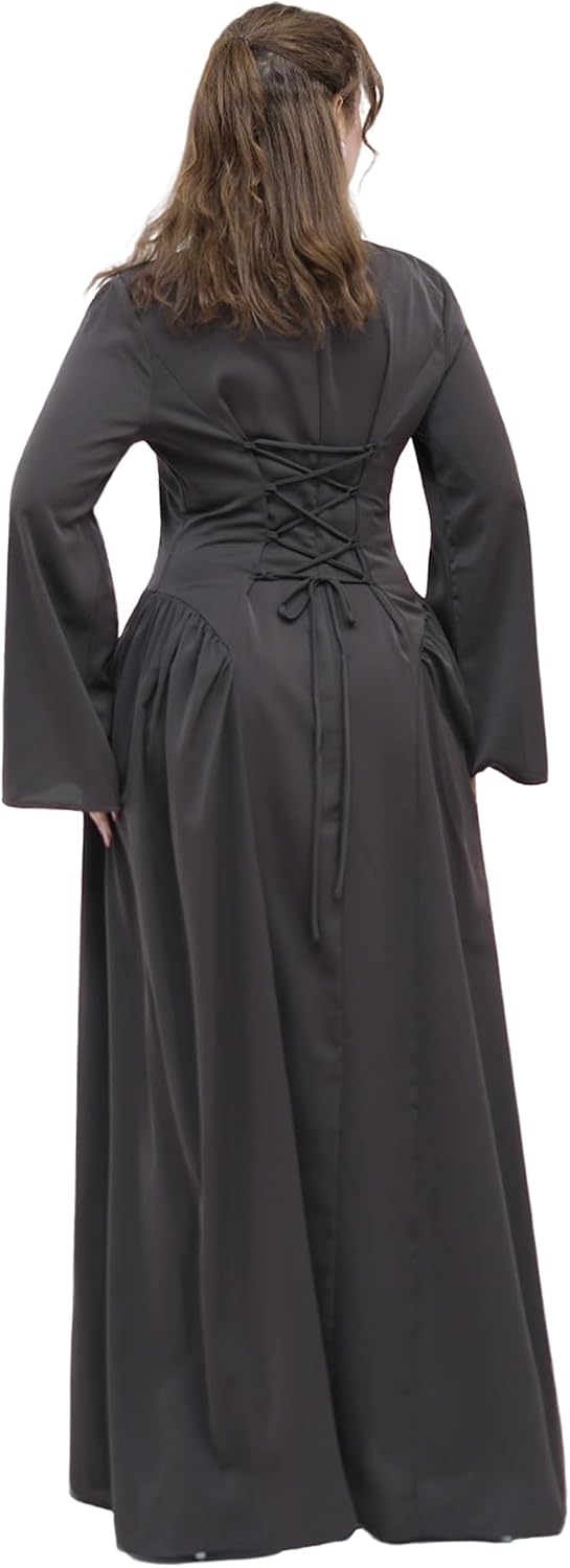 Muslim Abaya Dress for Women Back Zipper Adjustable Belt Praying Dress Islamic Dubai Middle East Muslim Robe