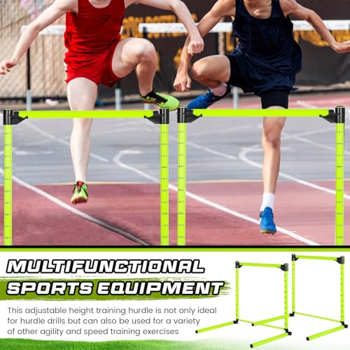 image for Gemscream 1 Pcs Adjustable Height Training Hurdle 23. 62'' Detachable 