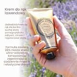Panier des Sens Krem do rąk na suche popękane dłonie - Lawendowy balsam do rąk z masłem shea i oliwą z oliwek - Witamina E krem nawilżający do skóry z 97% naturalnymi składnikami - wyprodukowano we