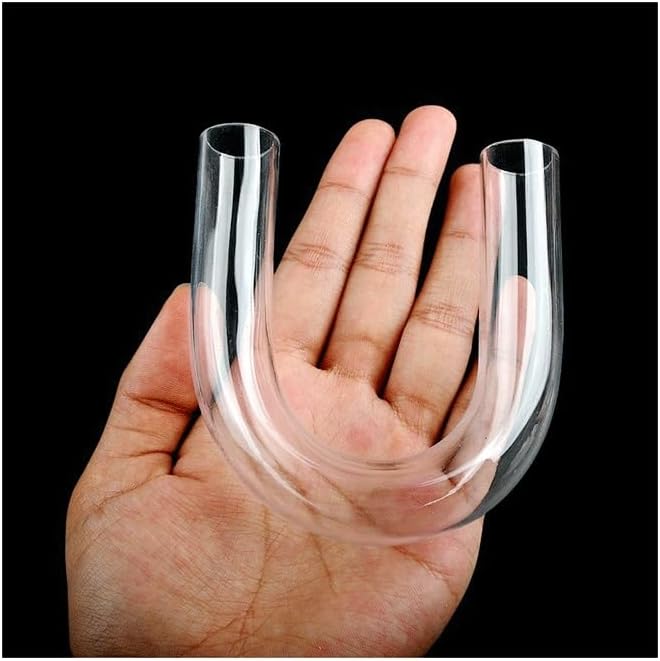 1pcs Acrylic Aquarium U-Tube Pipe Fittings, for Building DIY U-Shape Tube Connector Elbow Fittings(O.D 20mm)