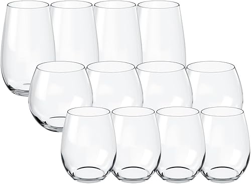 Miniatura 1 de Villeroy & Boch Entree - Juego de copas de vino sin tallo (12 piezas)