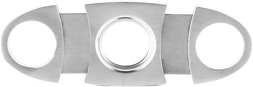 Miniatura 8 de TOPINCN Estuche de puros portátil de cuero para puros, con forro de madera de cedro, humidor de cigarros con cortador, de cuero, madera de cedro,