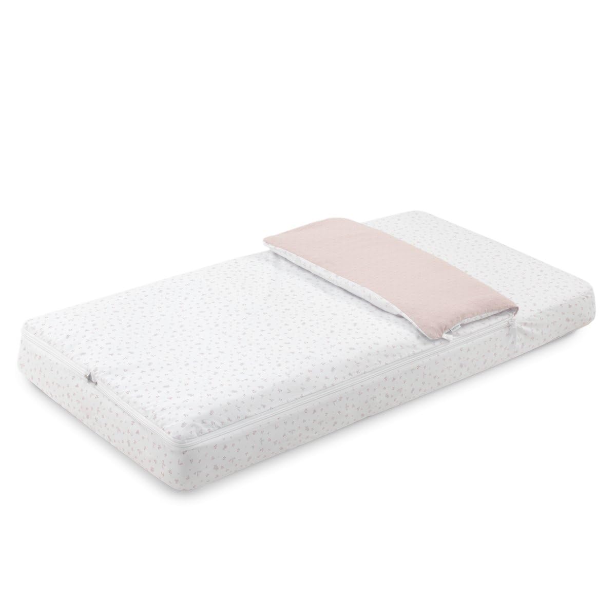 Cambrass - Saco Cuna nórdico con Cremallera - Ropa de Cuna Ajustable con Gomas - Saco de Dormir bebé desenfundable Sirve Tanto para Verano como para Invierno - Merlo crudo 60x120x3 cm — view 20