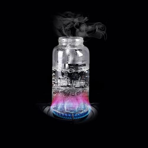 Miniatura 8 de Tarro de condimento con juegos de coctelera de acero inoxidable 304, salero y pimentero con agujeros ajustables para sales del Himalaya, Kosher y