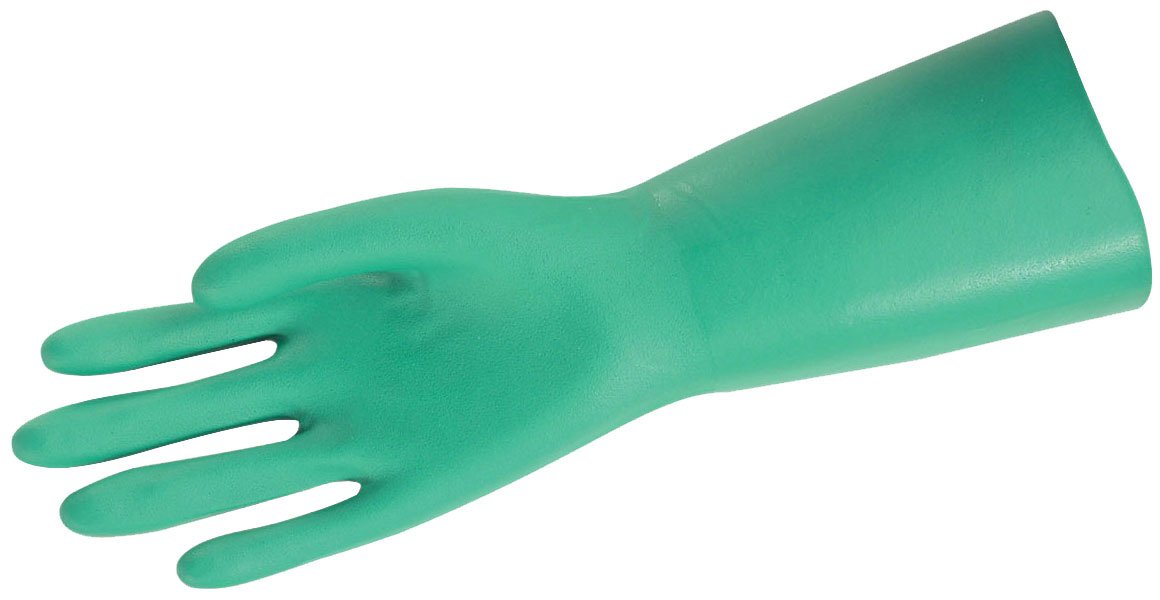 MCR Safety 5311 11 mil NitriChem Nitrile Gloves with Straight Cuff and