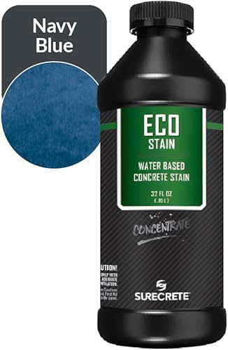 Vista 51 de Surecrete Eco Stain - Tinte a base de agua para hormigón, probador de 4 onzas, color rojo español rojo (Spanish Red)