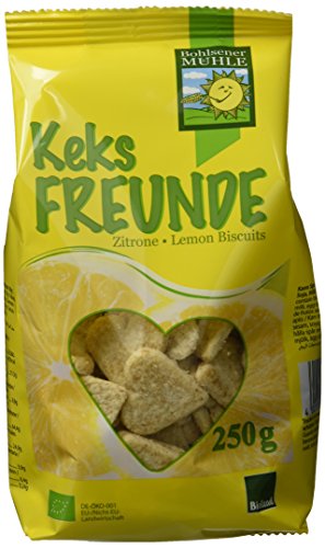 Bohlsener Mühle Keksfreunde Zitronen, 6er Pack (6 x 250 g ) - Bio Cover