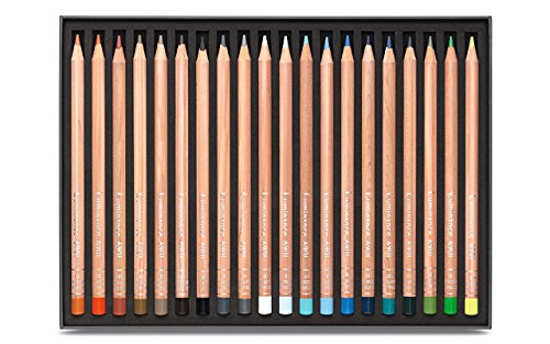 Caran D'Ache Lápis de Cor Luminance 40 Cores, 40 Cores