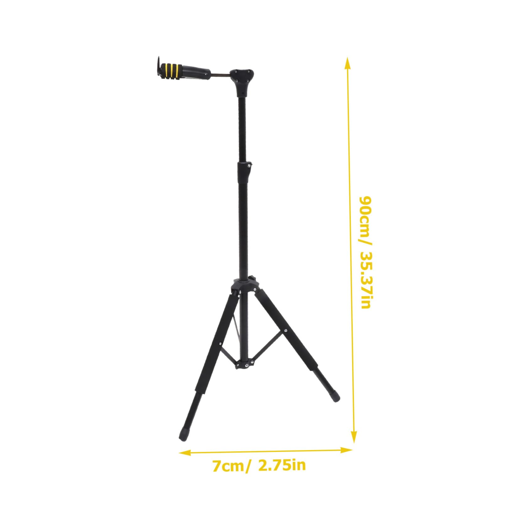 OFFSCH Foldable Violin Stand Gravity Automatic Lock Sturdy Tripod Compact Music Instrument Rack for