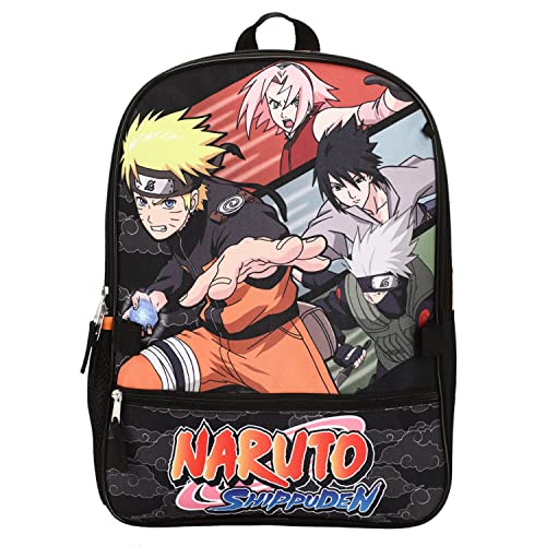 Ensemble sac à dos Naruto enfant Bioworld pack scolaire 2 et 5 pièces - 2