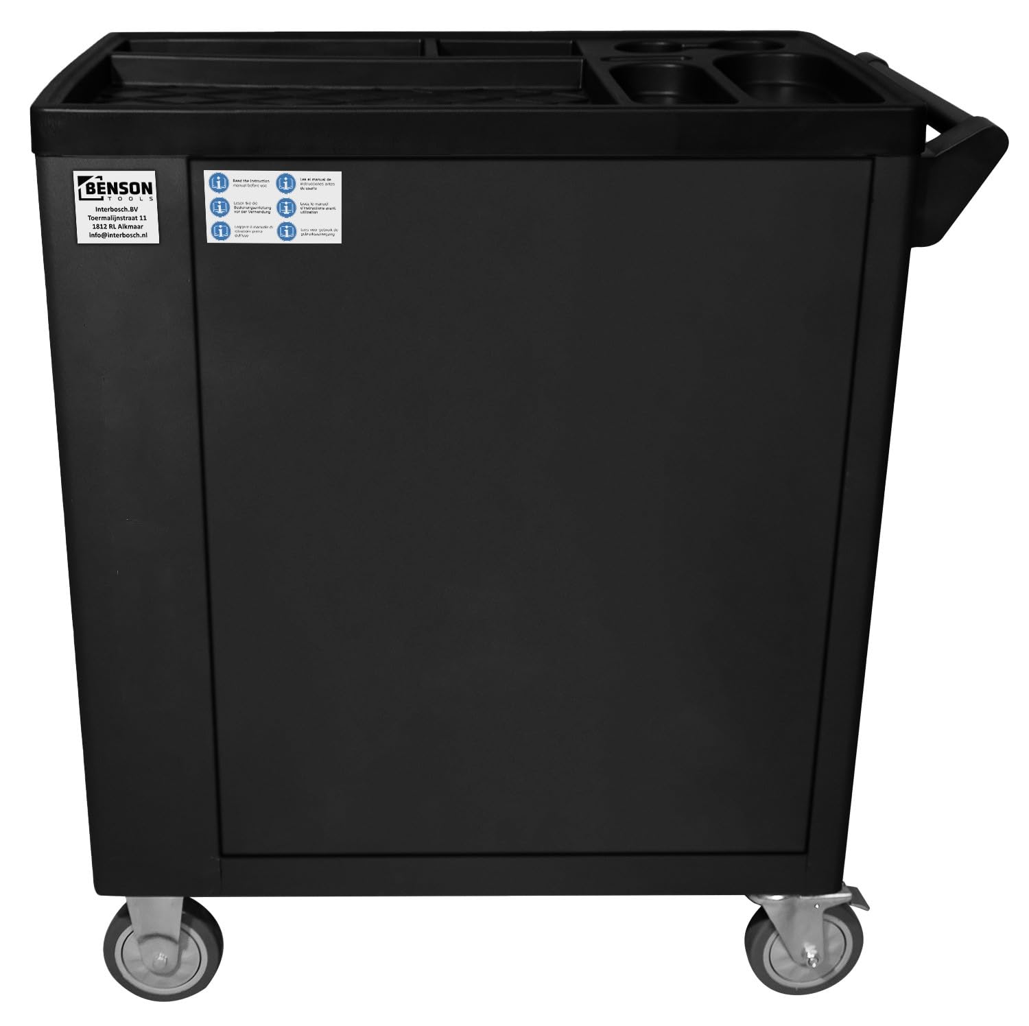 Benson Tools XXXL Werkzeugwagen Premium gefüllt Schaumeinlagen Werkstattwagen