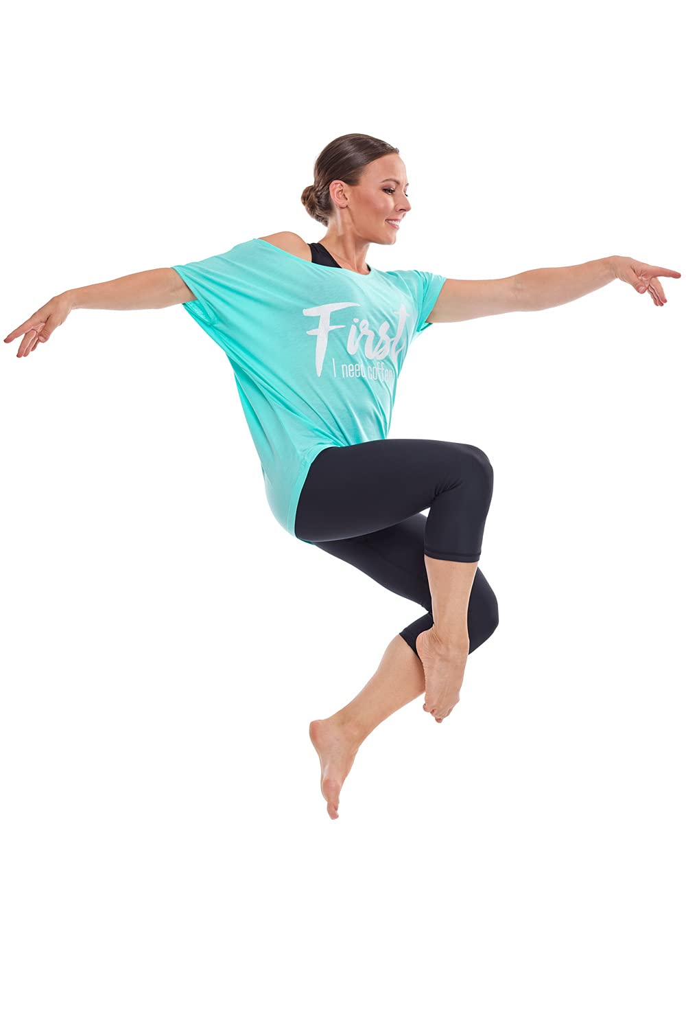 WINSHAPE Functional Power Shape 3/4-tights Leggings Ael202 Mit Anti-rutsch-effekt, Slim Style Fitness Freizeit Sport Yoga Workout - Legginsy Kobiety