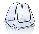 Mini Pop-Up Folien Gewächshaus - 60 x 60 cm - Kleines Gemüse Treibhaus - Folien Frühbeet Pflanzen Schutz Zelt