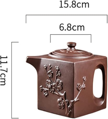 Miniatura 6 de NICEDAYFY - Juego de té Kung Fu con filtro de acero inoxidable de 247fl oz color morado