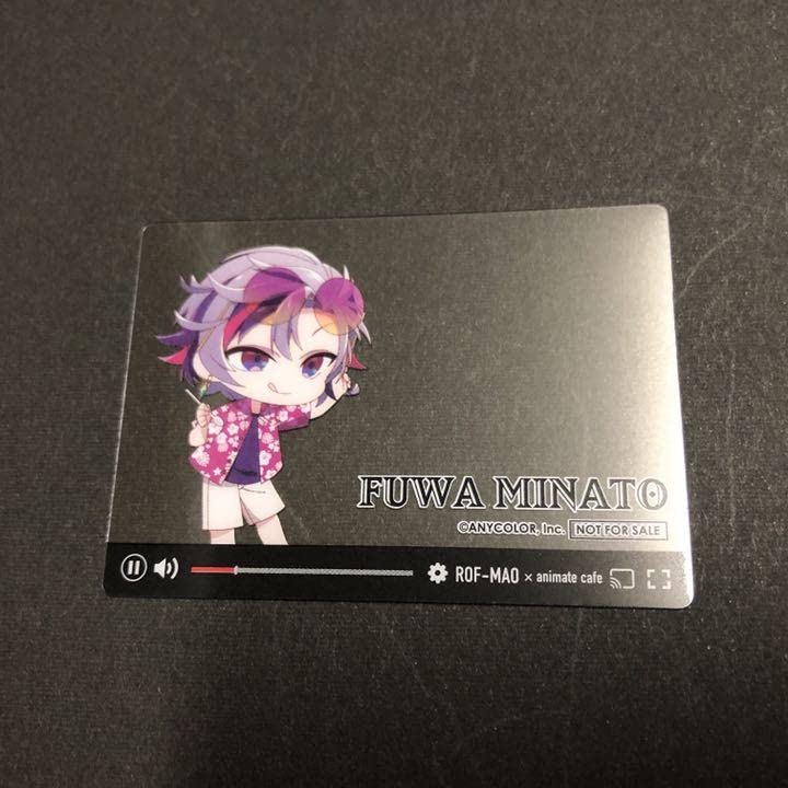 Amazon.co.jp: ROF-MAO 不破湊 アニメイトカフェ クリアカード : おもちゃ