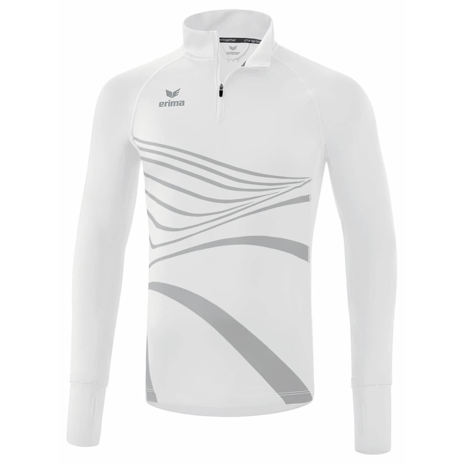 Erima Men's Racing 2.0 Long Sleeve, new White, S