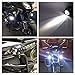 Justech 2X Faros de Motocicleta Luces de Niebla para Luces de Delantera...