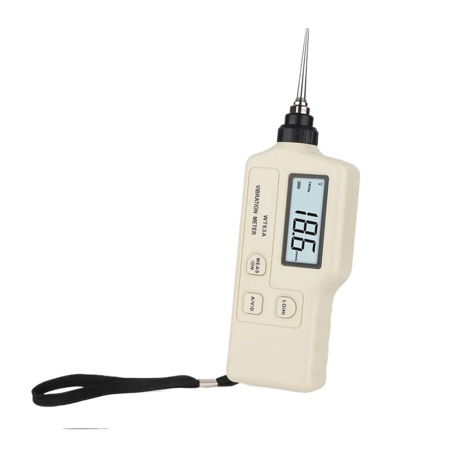 Gqnblvhzupdm One Color Vibration Tester Vibration Analyzer Digital Meter Vibrometer Handheld Wt63a Vibrator Tester