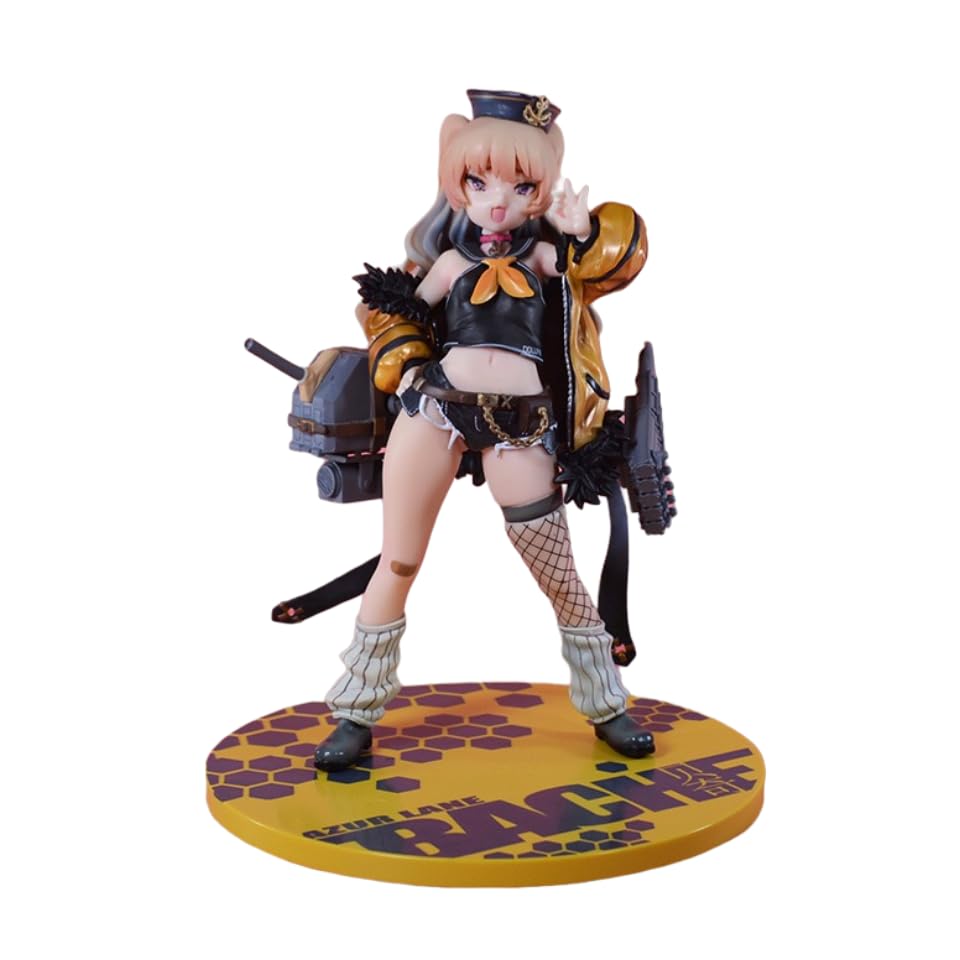 あみあみ限定版 アズールレーン　エルベ　1/7スケールフィギュア アズールレーン』より「エルベ」のフィギュアが「慌て」フェイス