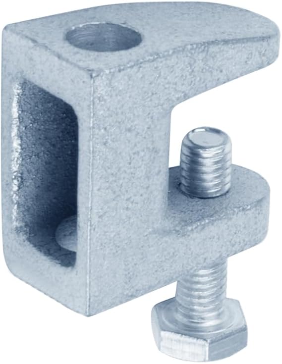 10 Pcs Top Beam Clamp, C Clamps, Fits 3/8 Threaded Rod, 3/4 Jaw Opening