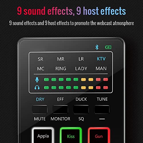 Changeur de sound portable MX1 Mini avec interface Type-C et effets audio - 3