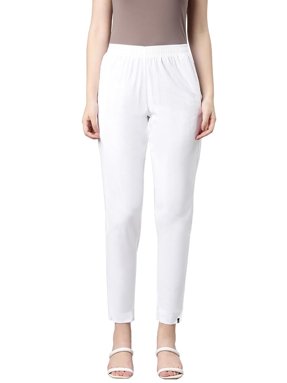 TWIN BIRDS Flexi Kurti Pant for Women | Casual/Formal Trousers with Functional Pocket | Viscose Cotton Elastane