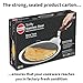 HAWKINS Futura 28 cm Dosa Tava, Triply Stainless Steel Shielded Nonstick Tawa with Rosewood Handle, Honeycomb Non Stick Induction Tawa, Silver (NSDT28)