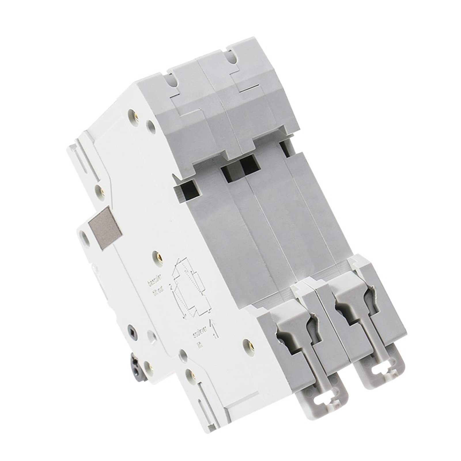 GYM9 2 polos MCB Din Rail Mini disyuntor 230V 6A-63A AC tipo 1 Uds(50A)