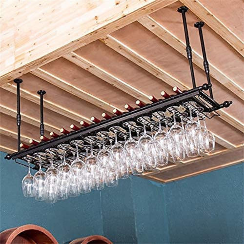 Casier à vin de plafond design pour sublimer votre bar de cuisine