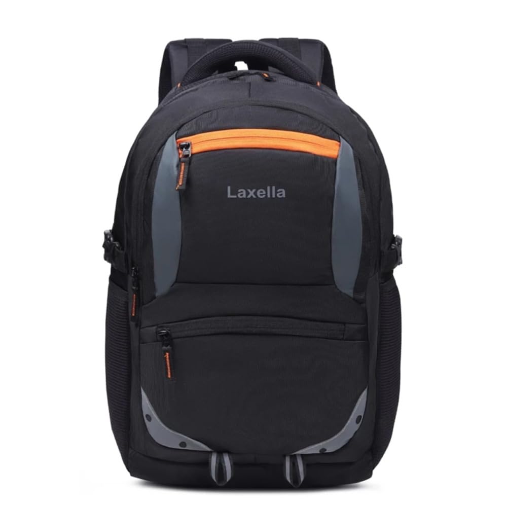 LAXELLA Waterproof Laptop Backpack/Office Bag/School Bag/College Bag/Business Bag/Travel Backpack Compatible 15.6 Inch Laptop (Black) (B0CYGVY8J8) Amazon Price History, Amazon Price Tracker
