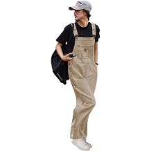 YESNO Women Corduroy Overalls Casual Adjustable Straps Bib Jumpsuits Fall Outfits with Side Buttons Closure and Pockets PCD