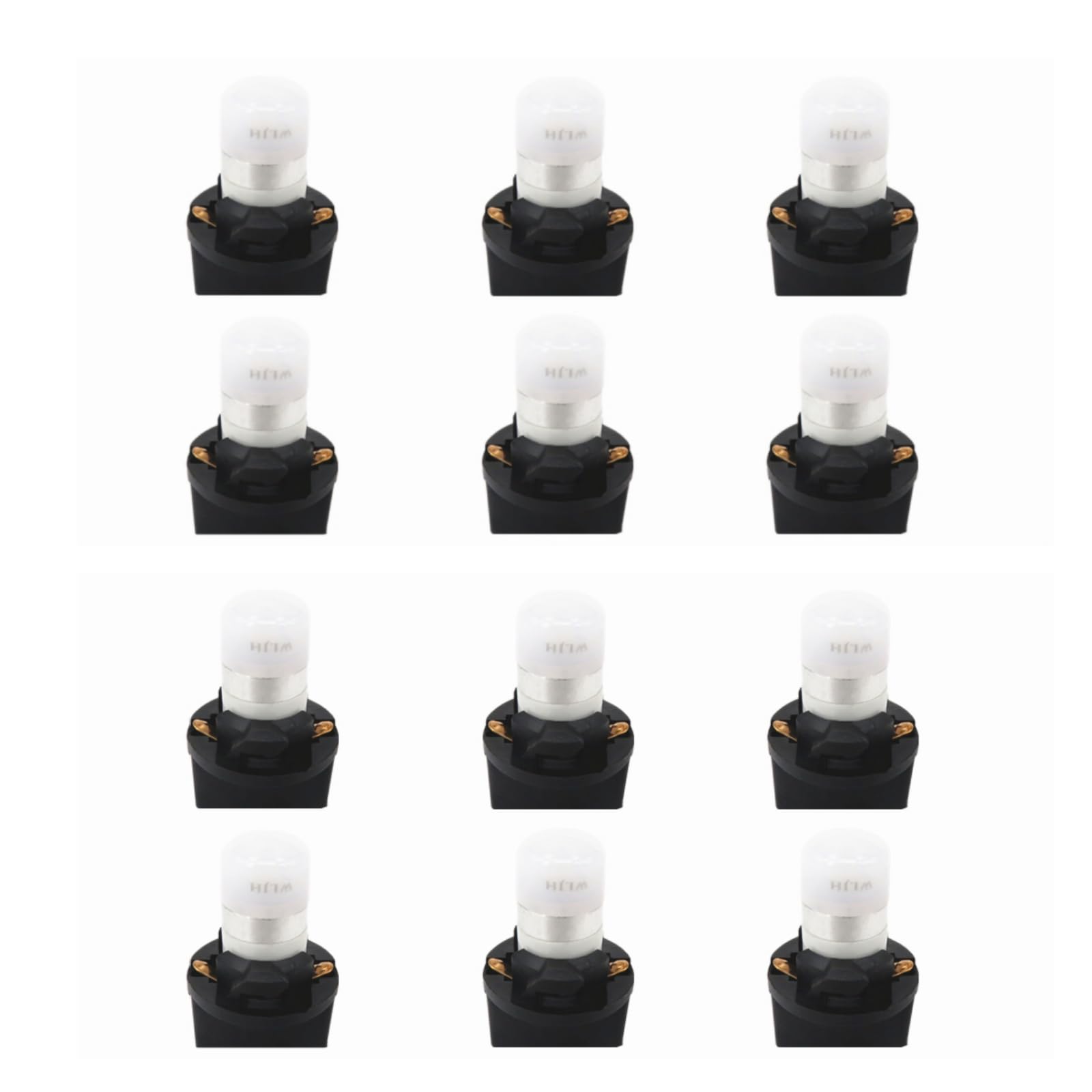 Super White Dash Instrument Cluster Lights Panel Gauge Speedometer Tachometer Led Bulb Twist Socket Update Full Kit For Ford F150 F250 F350 1992-1996, Pack of 18