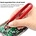 LAEYIAP 300Pcs Car Fuse Assortment Kit,Car Electrical Disconnect Pliers,IC Puller Chip Extractor Stainless Steel with Insulated Vinyl Grip,Standard and Mini Car Fuse for Marine, RV, Boat, Truck