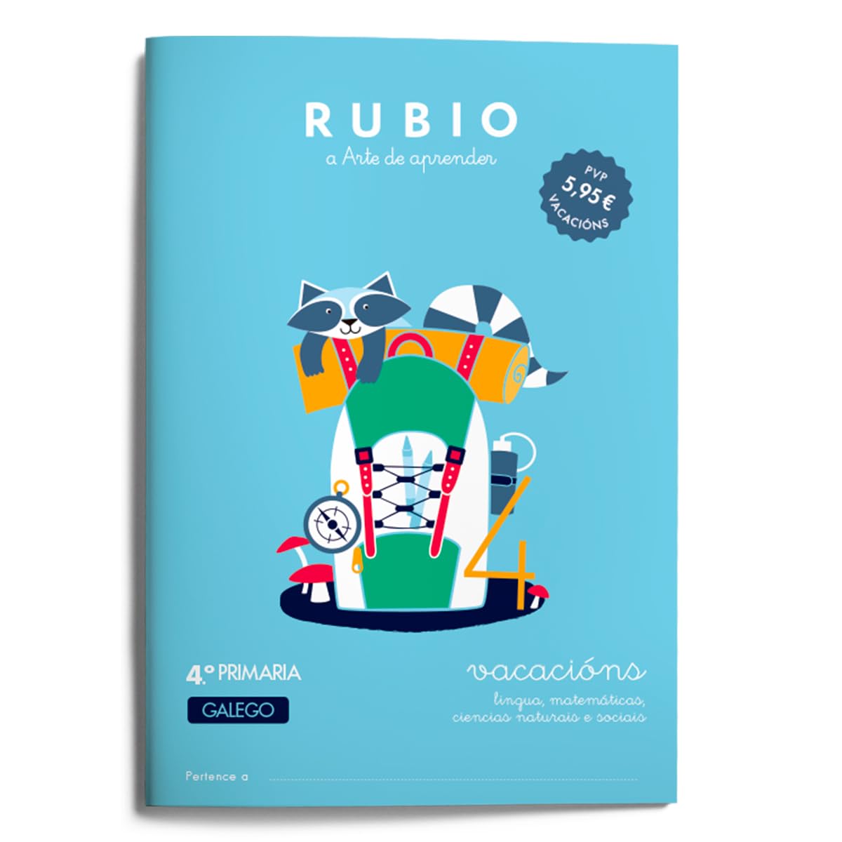 Vacacións RUBIO 4º Primaria | Galego: 5 (Vacaciones RUBIO (galego))