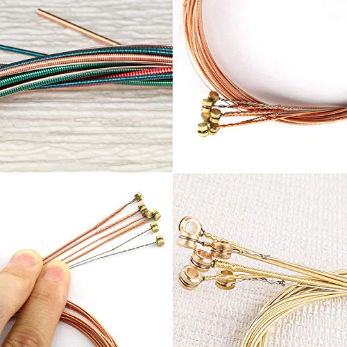 Guitare Classique Jeu Cordes de Guitare 6 Ensemble Guitares de Remplacement de Cordes Cordes de Guitare en Acier Corde… - Les Beatles, Paul McCartney, John Lennon, RIngo Starr, George Harrison Guitare Classique Jeu Cordes de Guitare 6 Ensemble Guitares de Remplacement de Cordes Cordes de Guitare en Acier Corde… – Image 5