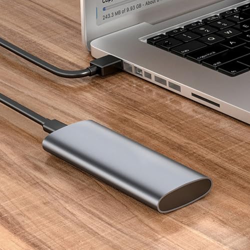 Adaptador Caja Externa NVME a USB 3.1 para Disco Sólido miniatura 2