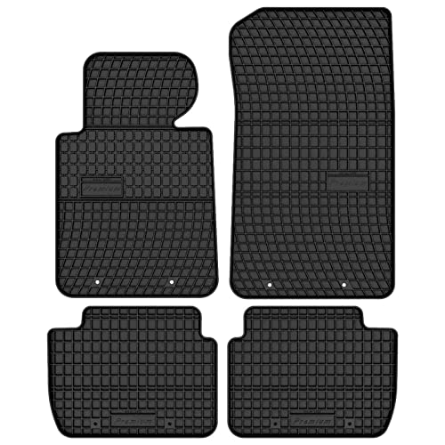 Prismat Gummimatten Gummi Fußmatten Satz für BMW 3er E46 (1999-2007) - Passgenau