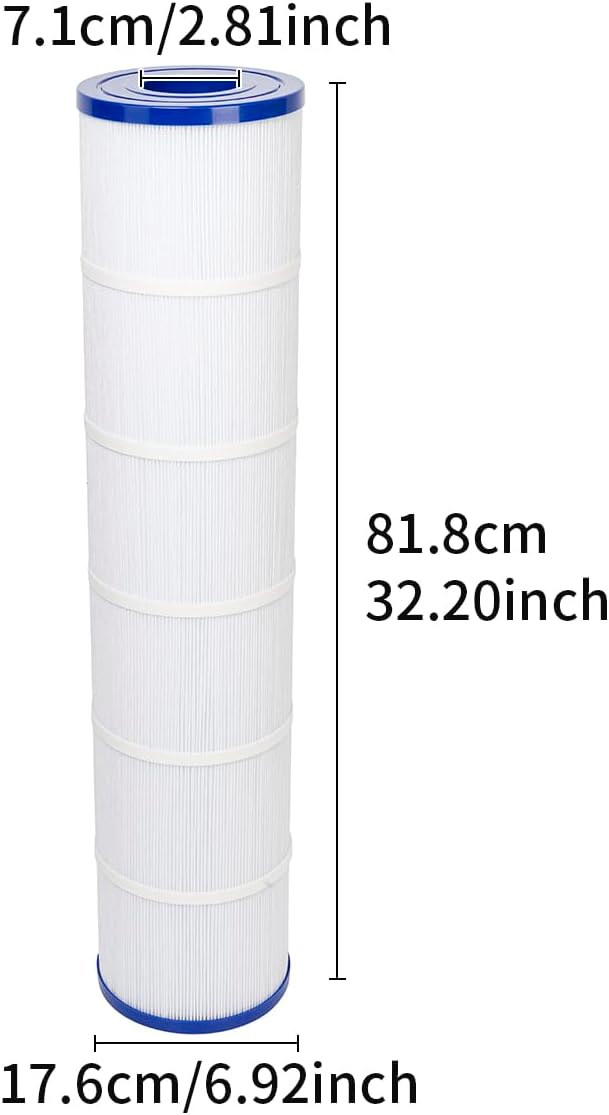 Pool Filter Replacement for Clean and Clear Plus 520, CCP520, R173578,178585, PCC130,817-0143, FC-1978, 4×130 Sq. Ft Swimming Pool Filter Cartridge