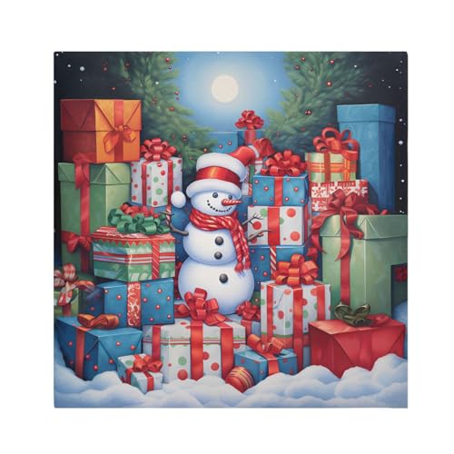 Servilletas de Tela Navideñas Set x6 20x20 pulgadas miniatura 1