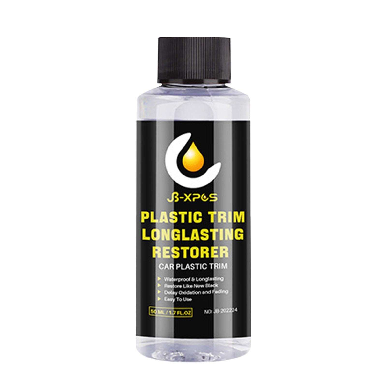 Car Trim Restorer - 100ml Pp Parts Refurbish Agent, Quick Plasttic Trim Restorer | Cars Interior Plasttic Restorer, Pp & Trim Restorer Spray, Car Trim Restorer Automotive Cleaner for Car Interior