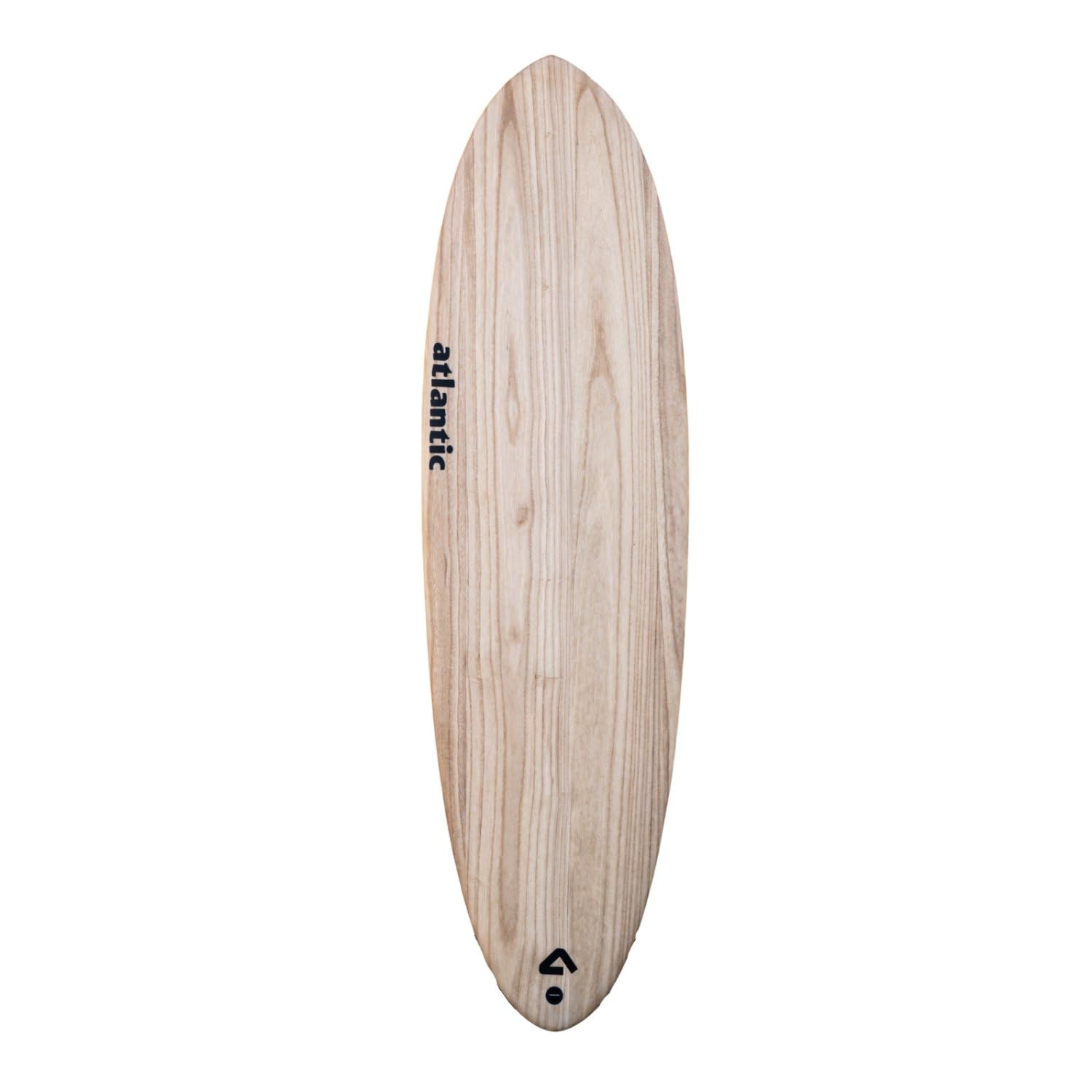 Atlantic Boards | Tabla de Surf | Ray | 6'3" x 21" x 2.5" - 36.6L | Resina Epoxi & Madera Natural | Sistema Future Fins: 5 Quillas