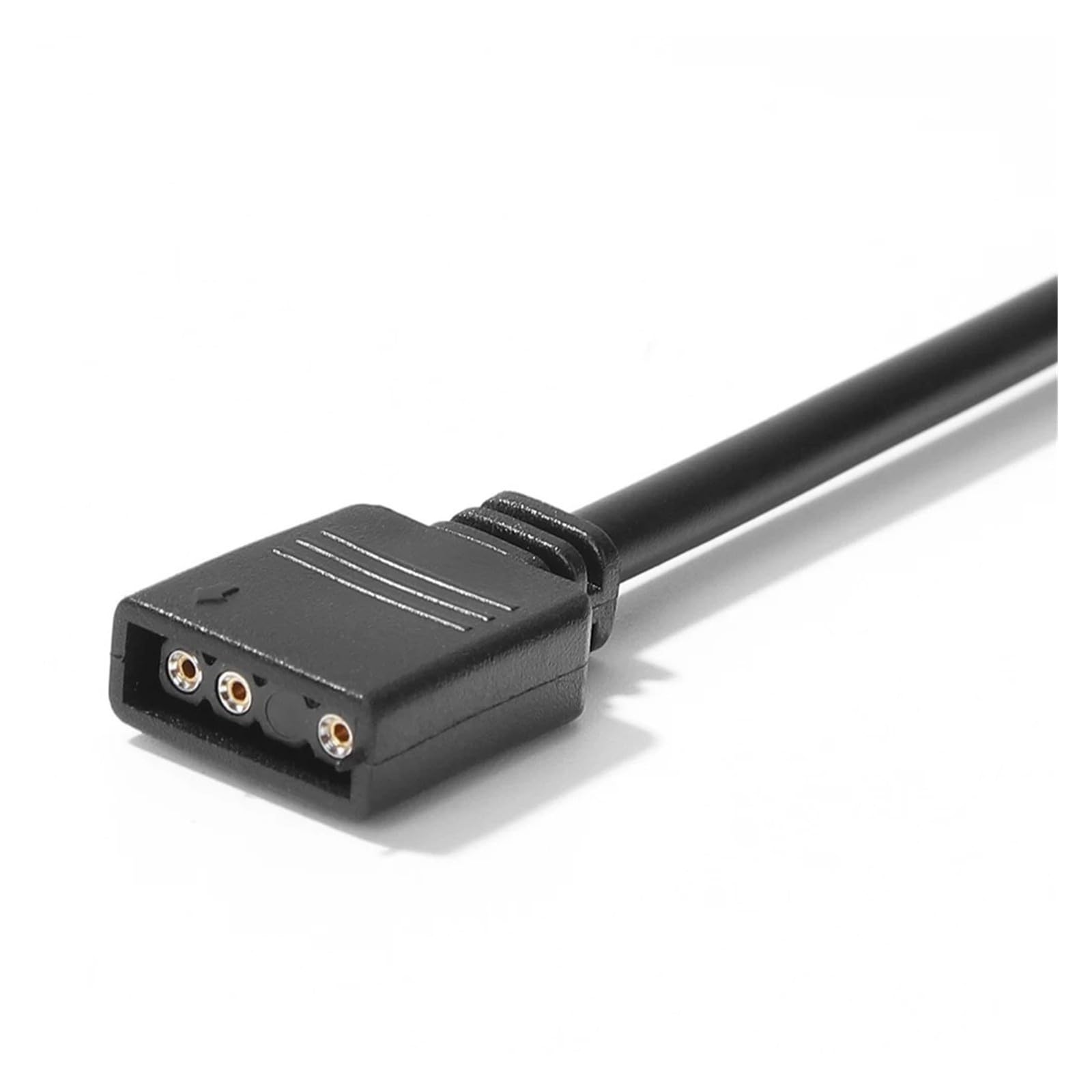 Cavo di conversione adattatore da 30 cm 5 V 3 pin a 12 4(4pcs 3P male)