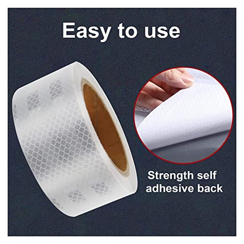 Reflecterende waarschuwingstape sticker auto motorfiets waarschuwing licht filmstickers strips for fiets elektrische auto nacht veilig - Afbeelding 5