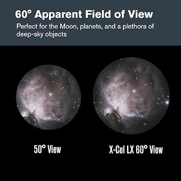 Celestron X-Cel LX Series - 1.25 inch lens, 2.3 mm